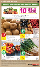 Promos Fruits Et Légumes dans le catalogue "Intermarché" de Intermarché Express Fruits Et Légumes en promo dans le catalogue Intermarché Express à la page 7