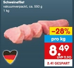 Aktuelles Schweinefilet Angebot bei Netto Marken-Discount in Karlsruhe ab 8,49 €