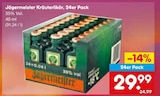 Kräuterlikör Angebote von Jägermeister bei Netto Marken-Discount Dessau-Roßlau für 29,99 €