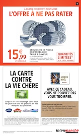 Promos Décoration Table dans le catalogue "-50% DE REMISE IMMÉDIATE SUR LE 2ÈME" de Intermarché Express à la page 15 Promos Décoration Table dans le catalogue "-50% DE REMISE IMMÉDIATE SUR LE 2ÈME" de Intermarché Express à la page 15
