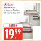 Wohndecke im Angebot bei Marktkauf in Greifswald Wohndecke Angebote von s.Oliver bei Marktkauf Greifswald für 19,99 €