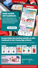 Penny Cashback im Prospekt 