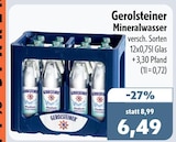 Mineralwasser im Angebot bei aktiv & irma in Oldenburg Mineralwasser Angebote von Gerolsteiner bei aktiv & irma Oldenburg für 6,49 €