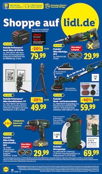 Akkuschrauber im aktuellen Lidl Prospekt (Frankfurt (Main)) Akkuschrauber im Lidl Prospekt "LIDL LOHNT SICH" mit 67 Seiten (Frankfurt (Main))
