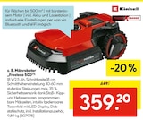 Mähroboter „Freelexo 500“ im Angebot bei Hellweg in Mettmann Mähroboter „Freelexo 500“ Angebote von Einhell bei Hellweg Mettmann für 359,20 €