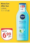 After Sun Lotion Angebote von Nivea Sun bei GLOBUS Saarbrücken für 6,99 €