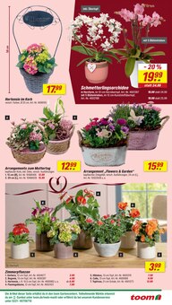 Blumentopf im toom Baumarkt Prospekt "Respekt, wer's selber macht." mit 24 Seiten (Bottrop)