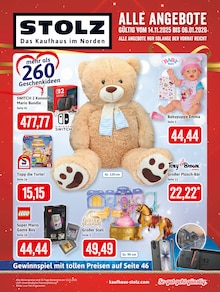 Lego im Kaufhaus Stolz Prospekt "STOLZ. Das Kaufhaus im Norden." mit 48 Seiten (Lübeck)