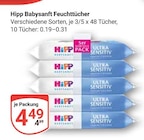 Babysanft Feuchttücher bei GLOBUS im Neutraubling Prospekt für 4,49 €
