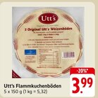 Flammkuchenböden Angebote von Utt's bei EDEKA Pirmasens für 3,99 €