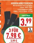 Herren Arbeitssocken Angebote bei Marktkauf Unna für 3,99 €