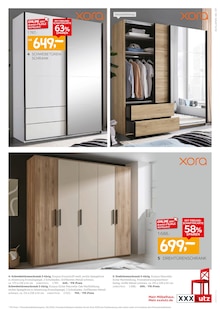 Kleiderschrank im XXXLutz Möbelhäuser Prospekt "Online Spezial" mit 8 Seiten (Frankfurt (Main))