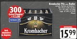 Pils oder Radler im Angebot bei EDEKA in Kempen Pils oder Radler Angebote von Krombacher bei EDEKA Kempen für 15,99 €