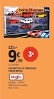 Pack de 10 voitures en promo chez E.Leclerc Aulnay-sous-Bois à 9,90 €