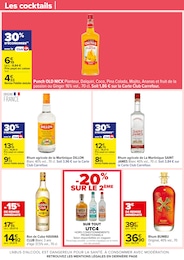 Prix et réduction Rhum Blanc dans le prospectus Carrefour en cours Offre Rhum Blanc dans le catalogue Carrefour du moment à la page 6