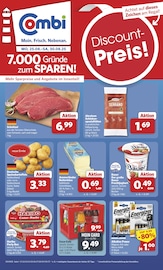 Fleisch im combi Prospekt in Gütersloh Aktueller combi Prospekt mit Fleisch, "Markt - Angebote", Seite 1