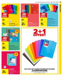 Promotion Fiche Bristol dans le prospectus Carrefour, valable du 12/08/2025 au 01/09/2025 Promo Fiche Bristol dans le catalogue Carrefour du moment à la page 21