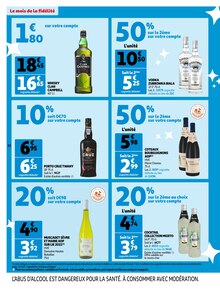 Promotion Whisky dans le prospectus Auchan Hypermarché, valable du 31/01/2023 au 06/02/2023 Promo Whisky dans le catalogue Auchan Hypermarché du moment à la page 12