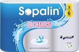 Essuie-tout Ultr'Absorb Blanc X3 Maxi Rouleaux - SOPALIN dans le catalogue Intermarché Hyper