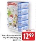 Frischhaltedosen Clip & Close Mealprep Set bei EDEKA im Prospekt "" für 12,99 €