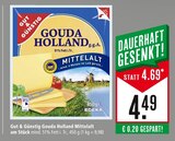 Gouda Holland Mittelalt im Angebot bei Marktkauf in Freiburg Gouda Holland Mittelalt Angebote von Gut & Günstig bei Marktkauf Freiburg für 4,49 €