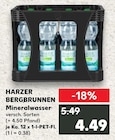 Mineralwasser Angebote von Harzer Bergbrunnen bei Kaufland Wolfenbüttel für 4,49 €