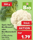 Span./ital. Bio-Broccoli oder Bio-Blumenkohl Angebote von Bio bei Kaufland Herne für 1,79 €