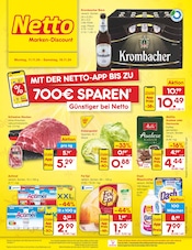 Aktueller Netto Marken-Discount Prospekt mit Salat, "Aktuelle Angebote", Seite 1