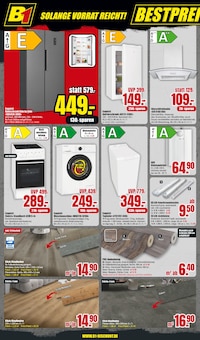 Aktueller B1 Discount Baumarkt Prospekt "BESTPREISE DER WOCHE!" Seite 2 von 8 Seiten