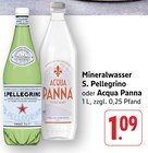 Mineralwasser Angebote von S. Pellegrino bei EDEKA Baden-Baden für 1,09 €