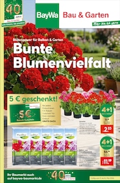 Aktueller BayWa Bau- und Gartenmärkte Prospekt mit Balkonpflanzen, "Bunte Blumenvielfalt", Seite 1