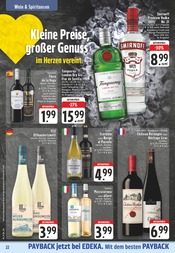 Aktueller EDEKA Prospekt mit Vodka, "Aktuelle Angebote", Seite 22