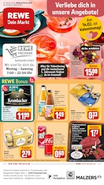 REWE Prospekt für Gelsenkirchen: "Dein Markt", 30 Seiten, 09.02.2026 - 14.02.2026