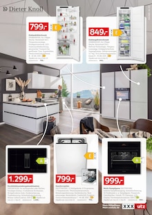 Kühlschrank im XXXLutz Möbelhäuser Prospekt "NR.1 BEI KÜCHEN" mit 16 Seiten (Lörrach)