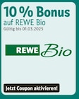 10 % Bonus im aktuellen Prospekt bei REWE in Geraberg