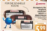 Hirschgulasch, Rindergulasch, Sauerbratengulasch oder Hühnerfrikassee Angebote von Rasting bei E center Bornheim für 5,99 €