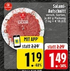 Feinschmecker Salami bei EDEKA im Prospekt "" für 1,19 €