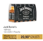 Tennessee Whiskey Angebote von Jack Daniel's bei Metro Altenburg für 24,87 €