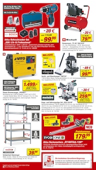 Kompressor Angebot im aktuellen toom Baumarkt Prospekt auf Seite 8