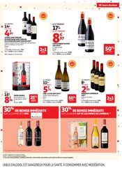 Promos Vin dans le catalogue "25 JOURS AUCHAN" de Auchan Hypermarché Vin en promo dans le catalogue Auchan Hypermarché à la page 31