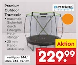 Premium Outdoor Trampolin von Kinetic Sports im aktuellen Netto Marken-Discount Prospekt für 229,99 €