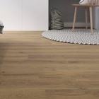 Promo Lame PVC clipsable Baila, décor chêne moyen, l. 122 x l. 15 cm Goodhome à 17,99 € dans le catalogue Castorama à Villabé