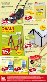 Aktueller Sonderpreis Baumarkt Prospekt mit Rasenmäher, "... da, wo das Gärtnerherz lacht!", Seite 20