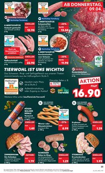Schweinefilet im aktuellen Kaufland Prospekt (Kassel) Schweinefilet im Kaufland Prospekt "KNÜLLER" mit 70 Seiten (Kassel)