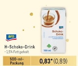 Aktuelles H-Schoko-Drink Angebot bei Metro in Dortmund ab 0,89 €