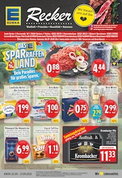 Supermarkt Prospekt von EDEKA Ennigerloh EDEKA Prospekt: "Aktuelle Angebote", 24 Seiten, 22.09.2025 - 27.09.2025