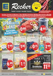 Aktueller EDEKA Supermarkt Prospekt in Ennigerloh und Umgebung, "Aktuelle Angebote" mit 24 Seiten, 22.09.2025 - 27.09.2025