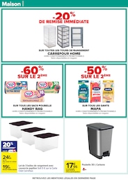 Offre Sac Poubelle dans le catalogue Carrefour du moment à la page 48