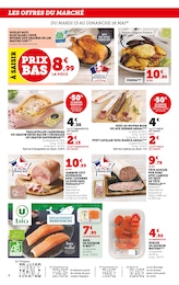 Offre Saumon dans le catalogue U Express du moment à la page 4