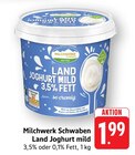 Land Joghurt mild 3,5% Fett im Angebot bei E center in Singen Land Joghurt mild 3,5% Fett Angebote von Milchwerke Schwaben bei E center Singen für 1,99 €